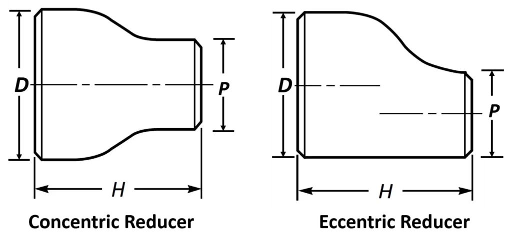 concentric-reducer-and-eccentric-reducer-dimensions