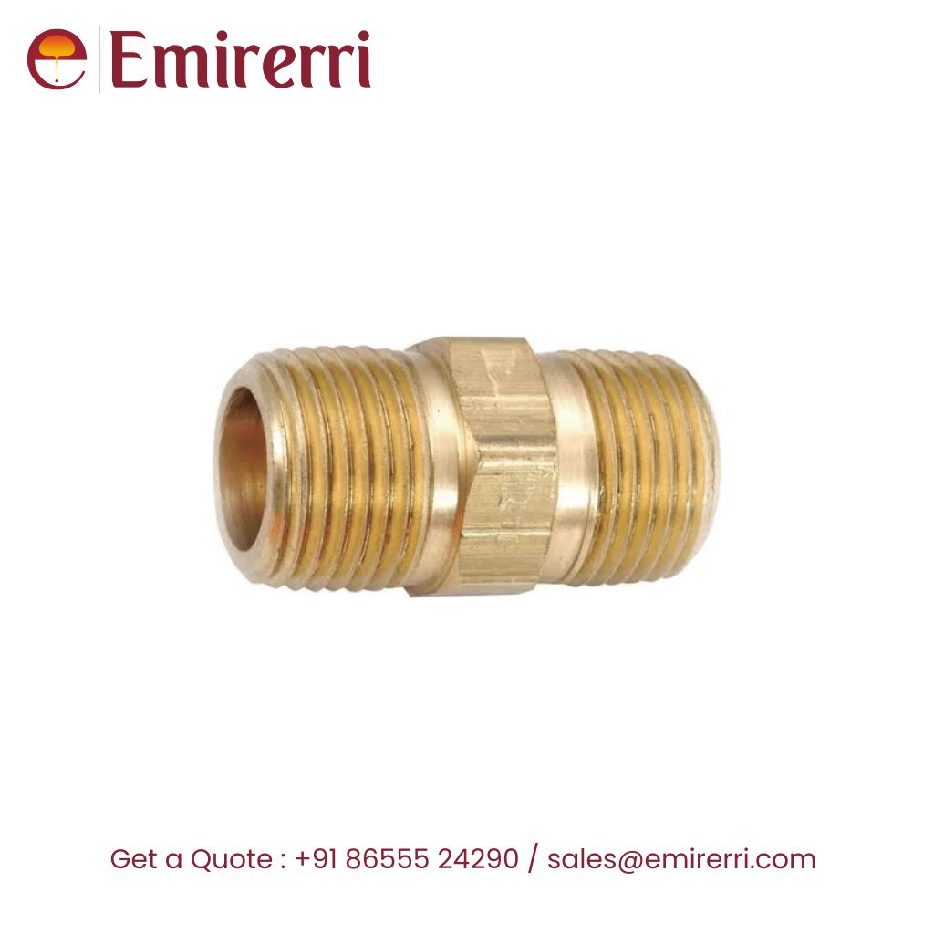Brass Hex Nipple