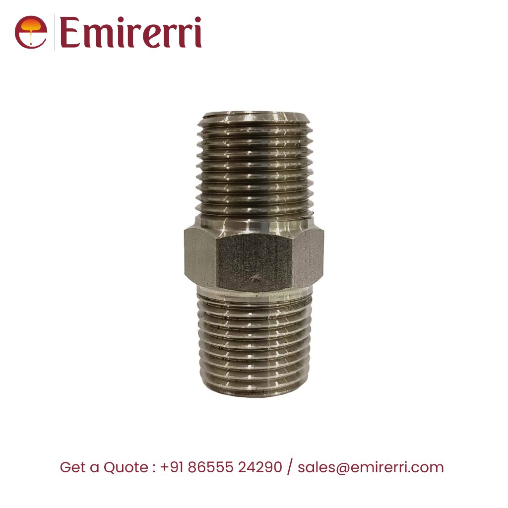 Threaded Hex Nipple (BSP_NPT)