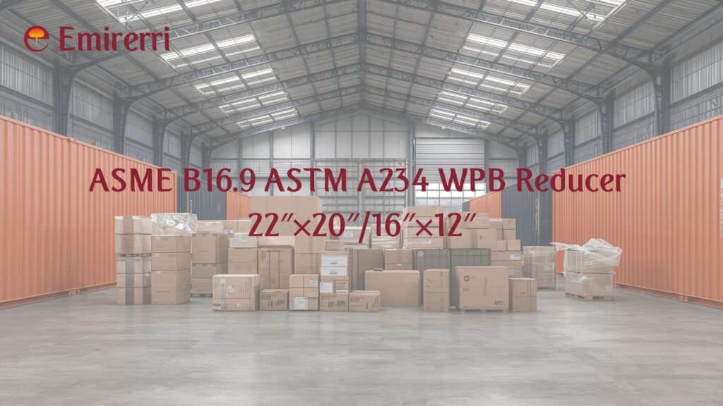 ASME B16.9 ASTM A234 WPB Reducer 22″×20″/16″×12″